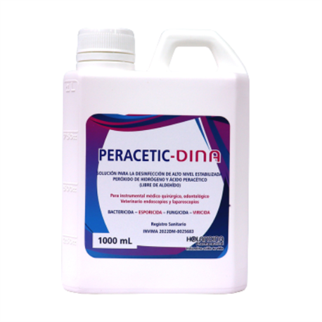 Solucion Desinfectante De Alto Nivel-Estabilizada/Peroxido De Hidrogeno-Acido Peracetico 1000 Ml