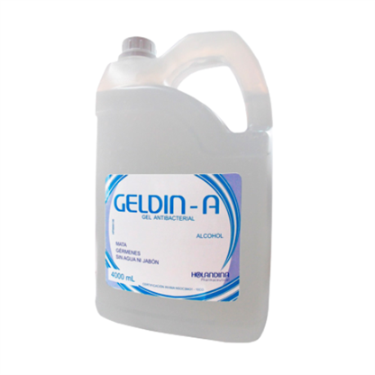 Gel Antibacterial-Alcohol Glicerinado Cj X 3 4000 Ml Holandina