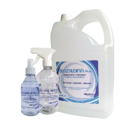 Desinfectante Y Limpiador De Dispositivos Medicos Y Equipos-Amonio Cuaternario De 5Ta Cj X 3