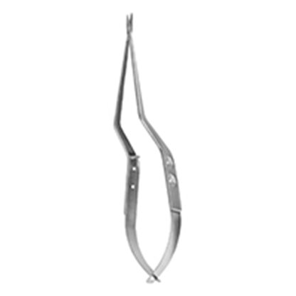 Micro Tijera Yasargil En Bayoneta Recta De 16 5 Cm. Cat: 09.250.16 Dimeda - Aleman Se Utiliza