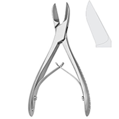 Cizalla Liston Cortante Para Hueso Curva De 22 Cm Cat: 32.275.22 Dimeda Se Usa Para Cortar