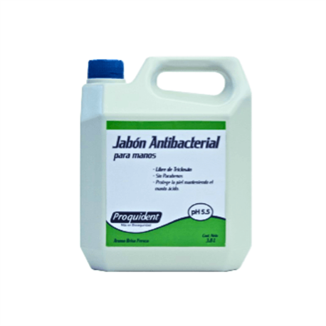 Jabon Antibacterial 3800Ml Garrafa 6 Unidades Proquident