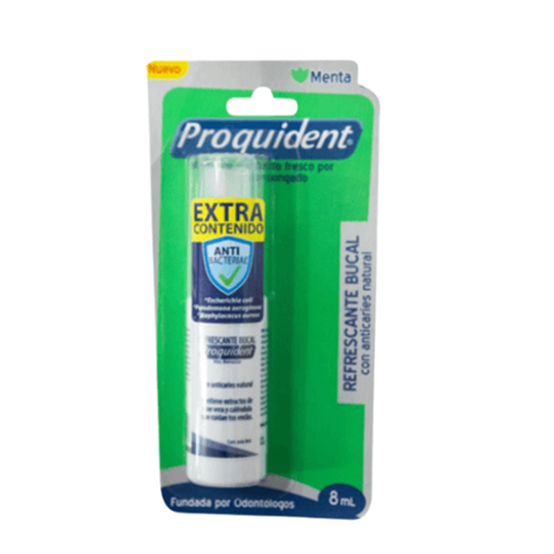 Refrescante Bucal 8Ml Menta 6 Unidades Proquident