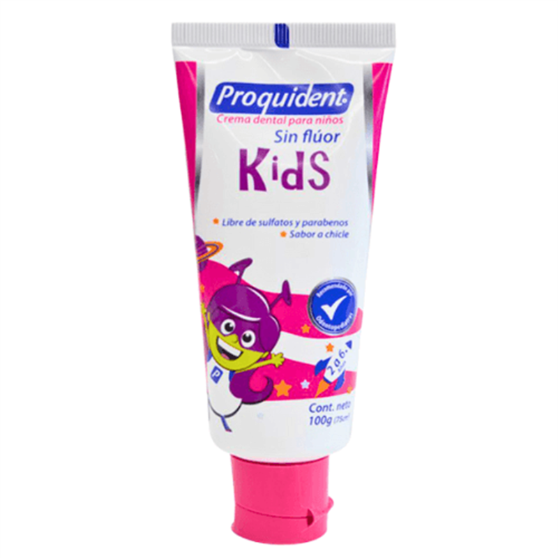 Crema Kids Fucsia 75Ml 12 Unidades Proquident