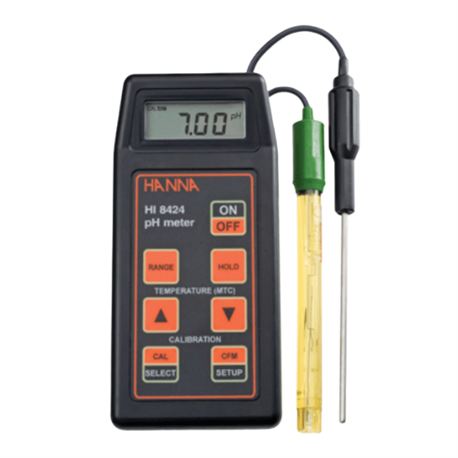 Medidor De Ph/ Mv/ °C Con Microprocesador Hanna Instruments