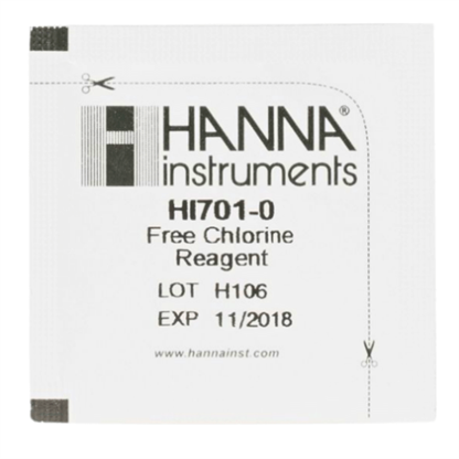 Reactivos De Cloro Libre 25 Tests Hanna Instruments