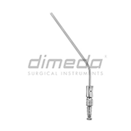 Canula De Succion Fergusson Diametro 2.0 Mm Longitud De 11 Cm. Cat: 40.270.20 Dimeda - Aleman