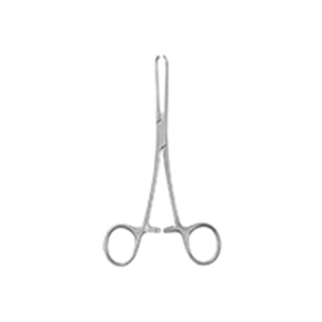 Pinza Allis Baby De 4 X5 Dientes Longitud 14 Cm. Cat: 64.102.14 Dimeda - Aleman Se Utiliza