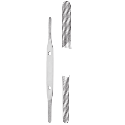 Raspa Nasal Fomon (Masing) Doble Fig.1, 6/8 Mm, Long. 21 Cm, 8 1/4"