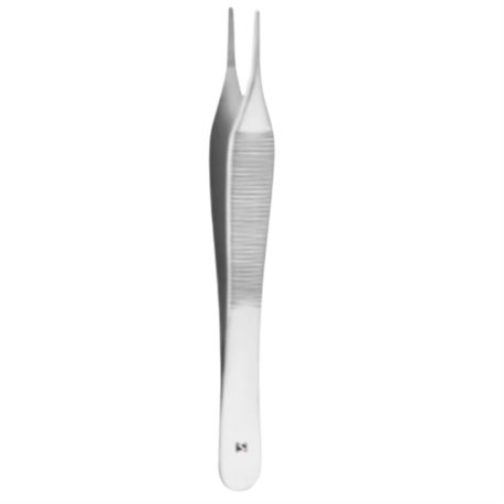 Pinza De Diseccion Adson Sin Garra, Long. 15 Cm, 6"