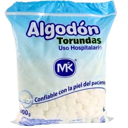 Algodon En Torunda Blx500 Gr. Mk