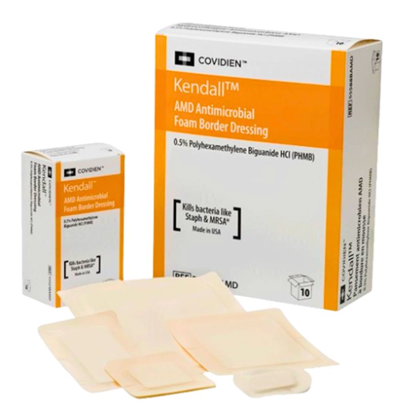 Aposito Foam Amd Dressings 2"X2" Cjx25 Cardinal