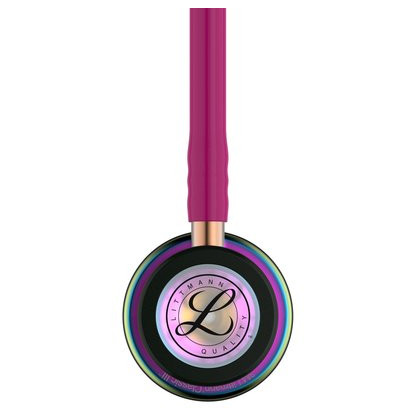 Fonendoscopio De Dos Servicios Littmann Classic Iii - Color Frambuesa Campana Acabado Arcoiris