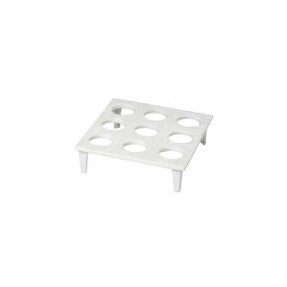 Gradillas en Porcelana para Crisoles