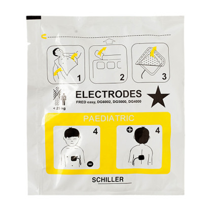 Set De Electrodos Pediatricos 2.000052 Schiller - Suiza Incluye: - 4 Electrodos Para Extremidades