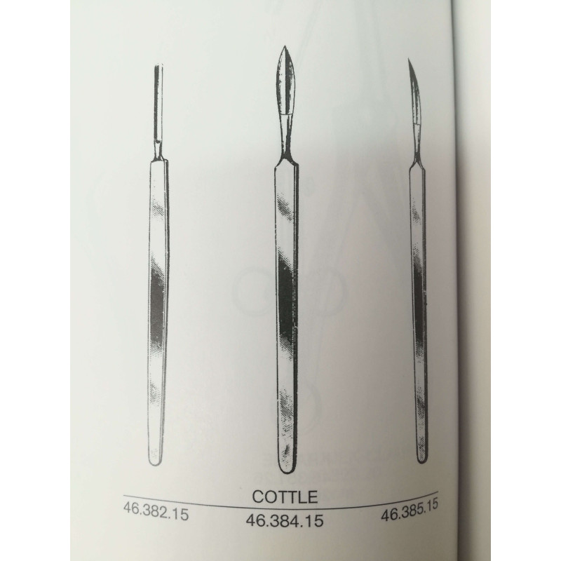 Cuchillo Nasal Bisturí Cottle Recto Cortante-Cat 46-384-15 